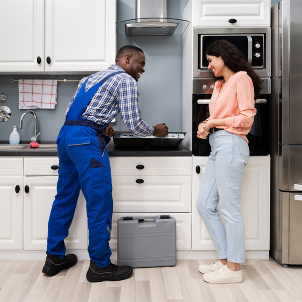 can you provide an estimate for cooktop repair before beginning any work in Shandon California